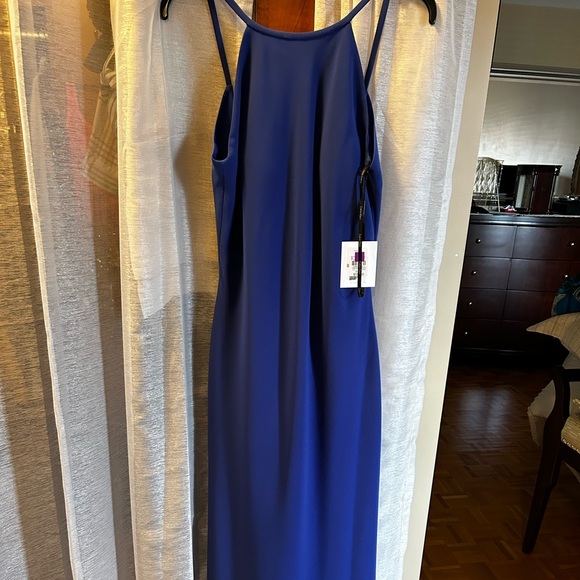 Long dress, brand new, never wore, backless cocktail dress - Picture 1 of 6